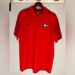 Up For Sale: Mens Georgia Bulldog Nike Polo